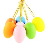 10 Peças De Simulação Colorida Com Pingente De Ovo Brinqued
