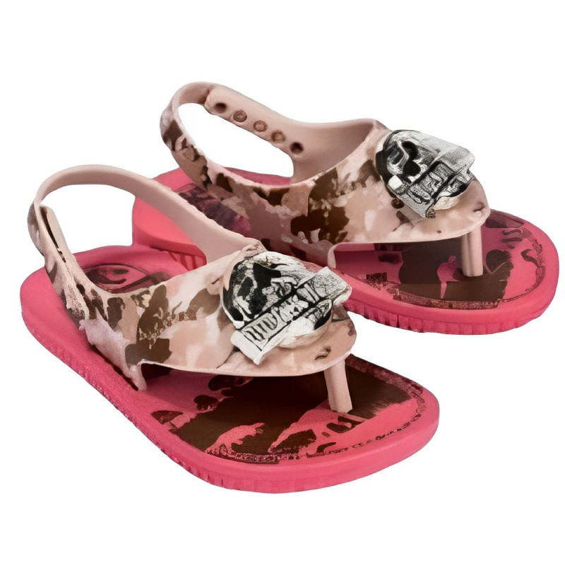 Chinelo Sandália De Dedo Infantil Meninas Ipanema Park Forest 22574 - Rosa - 26