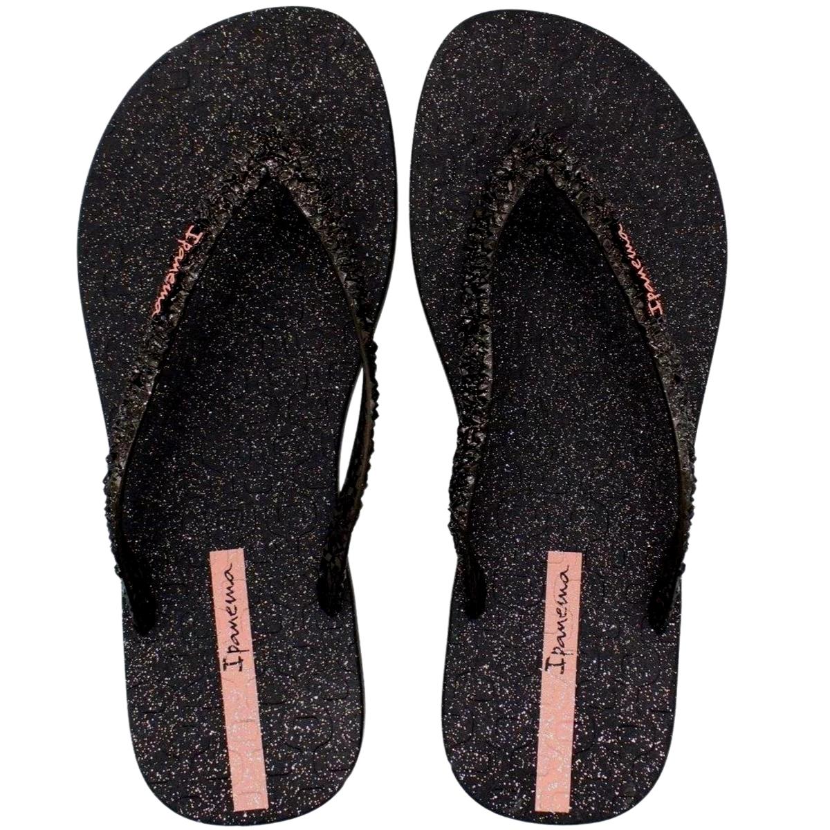 Chinelo De Dedo Feminino Ipanema Glitz 26783 - Preto - 39