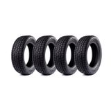 4 Pneus 205/60/R16 Remold Roadwell RBATR 89R INMETRO 1ª Linha