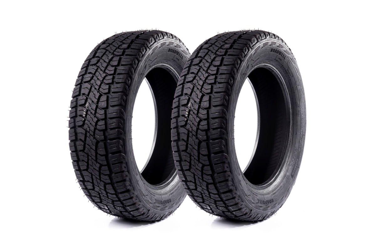 2 Pneu 205/60/r16 Remold Roadwell Rbatr 89r Inmetro 1 Linha