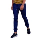 Calça Masculina Jogger Jeans Escuro