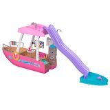 Barbie Boat Com Piscina E Escorrega Dream Boat Playset Diversão Aquática