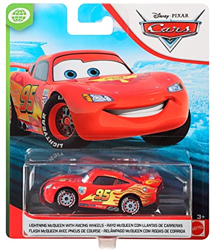 Disney Pixar Cars Lightning Mcqueen Com Rodas De Corrida - Carrefour