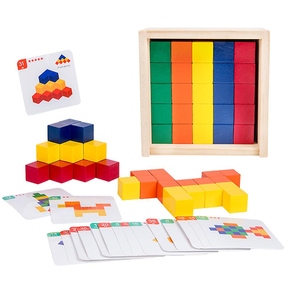 Brinquedo Infantil Cubo Serpente 3x3 Madeira no Shoptime