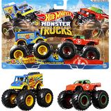 Hot Wheels Monster Trucks Demolição Duplas Conjunto De 2 Brinquedos