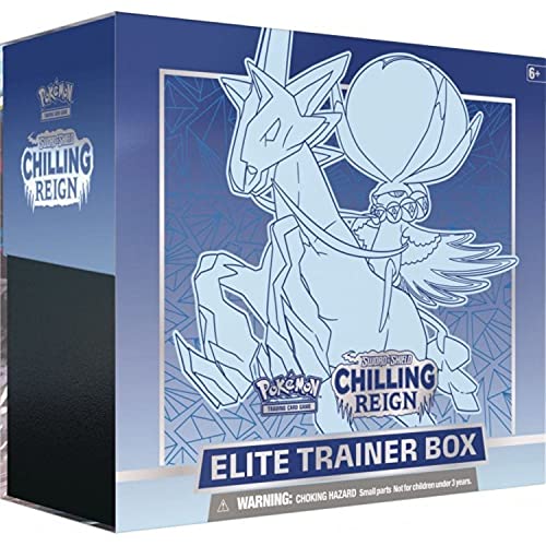 Pokemon TCG: Ice Rider Calyrex V Box : : Brinquedos e