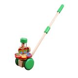 Brinquedo De Caminhada Wooden Push Pull Activity Para Crianç