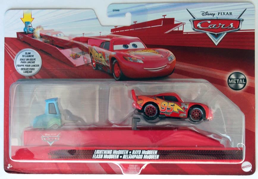 Disney Pixar Cars Lightning Mcqueen Com Rodas De Corrida - Carrefour