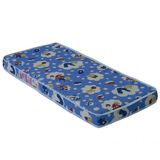 Colchao Infantil Para Berço 60x130 Cm Bb863 Azul Comm