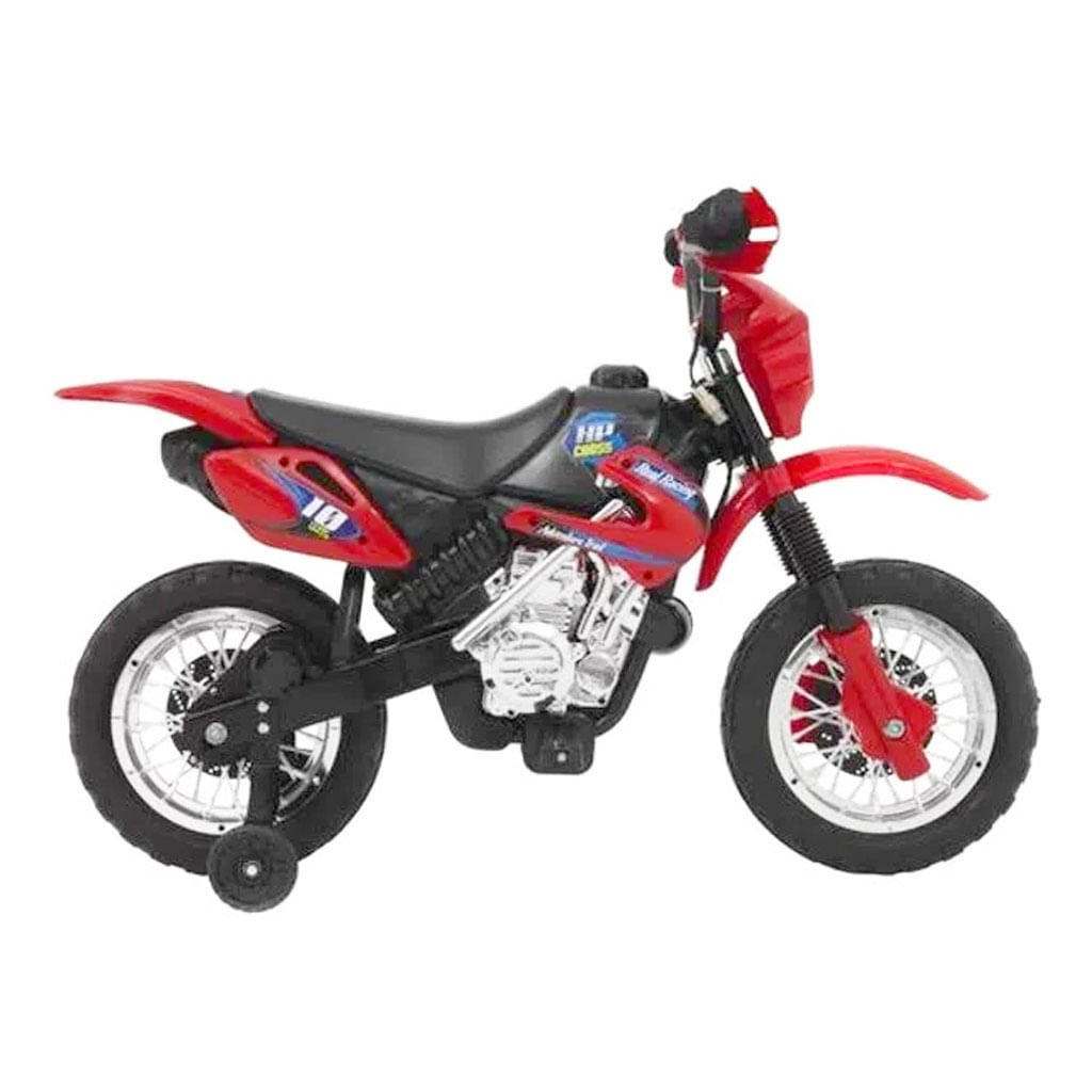 Moto Elétrica Infantil Vermelho Homeplay