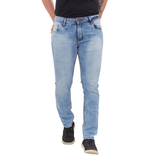 Calça Masculina Skinny Jeans Claro Lazúli