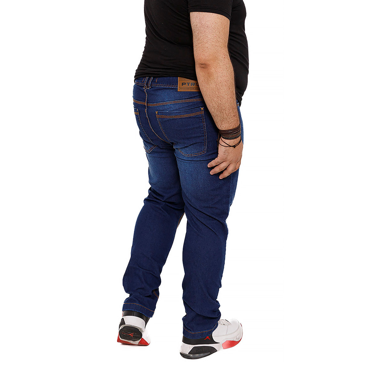 Calça Masculina Jeans Simples Plus Size