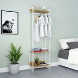 Guarda-roupa Closet Studio Mel E Branco 187x60 Cm