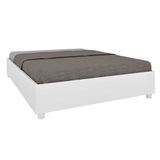 Base Para Cama Box Queen Mônaco (35x164x203 Cm) Neve