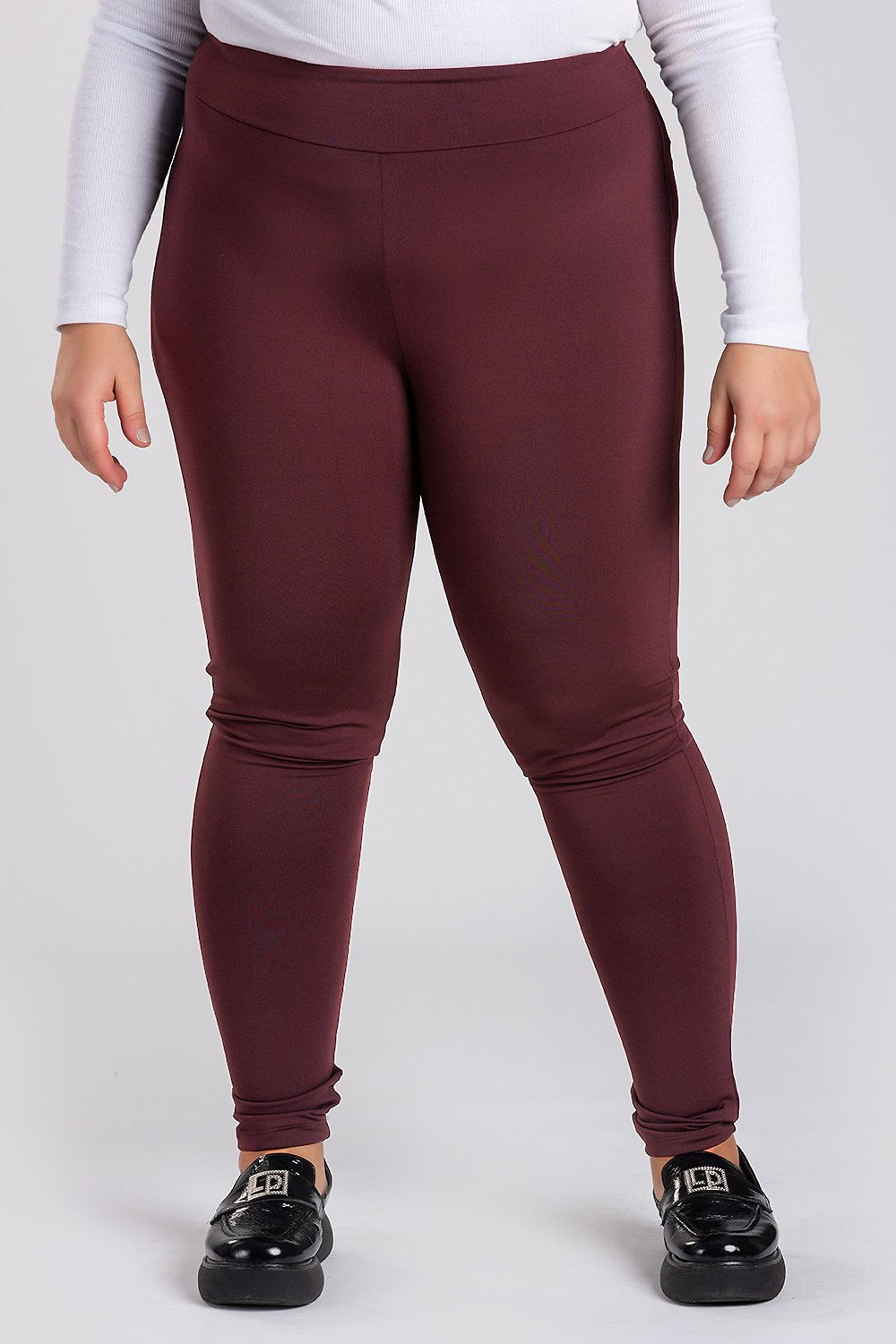 Calça Legging Feminina Plus Size Peluciada - Serena