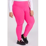 Calça Feminina Legging Plus Size Malha Favo - Serena