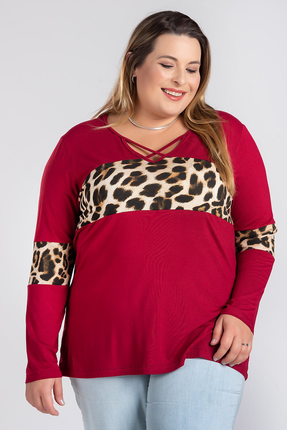 Blusas Plus Size Manga Longa. Moda Prime. Compre on-line. Entrega Brasil! -  Moda Prime