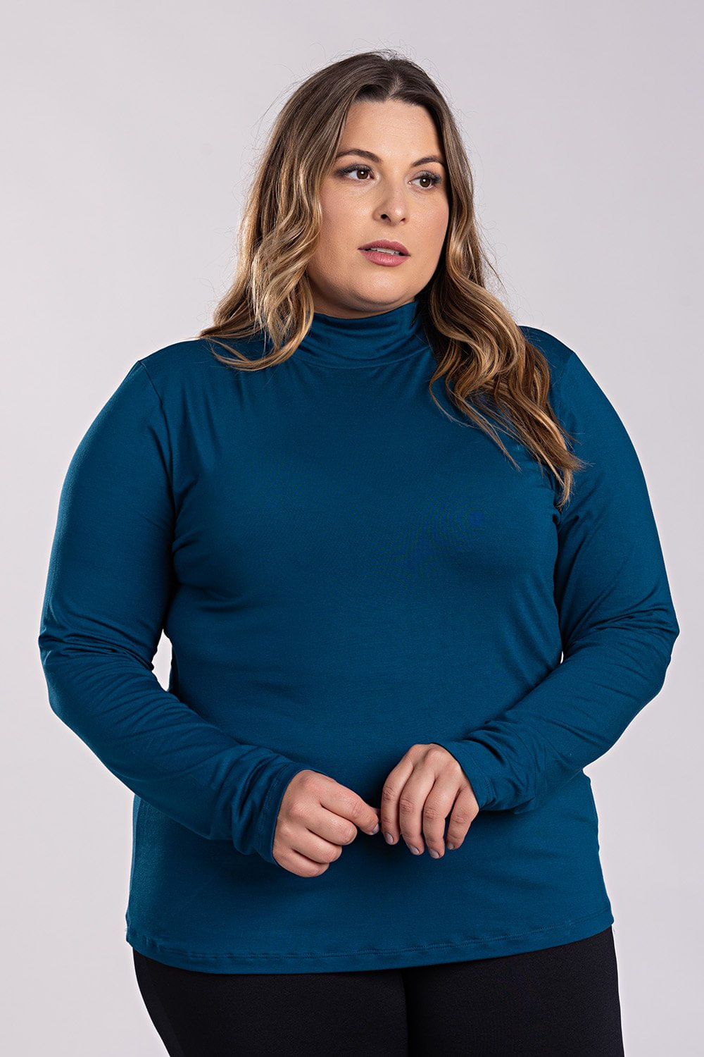 Blusa Feminina Plus Size Cacharel Visco Elastano - Serena