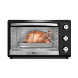 Forno Elétrico Philco Dupla Resistência 44 Litros Preto 220v