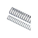 Wire-o Garra Duplo 3/4 140 Folhas A4 2x1 Preto 50 Unidades