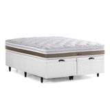 Cama Box Baú King Size Herval Amore, Molas Ensacadas, 74x193x203 Cm