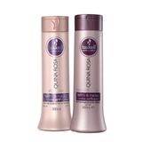 Kit Shampoo E Condicionador Haskell Quina Rosa 300ml