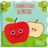 Livro Educativo Livrinho Infantil Para Hora Do Banho Bebe Buba Brinquedo Para O Banho Conhecendo As Frutas