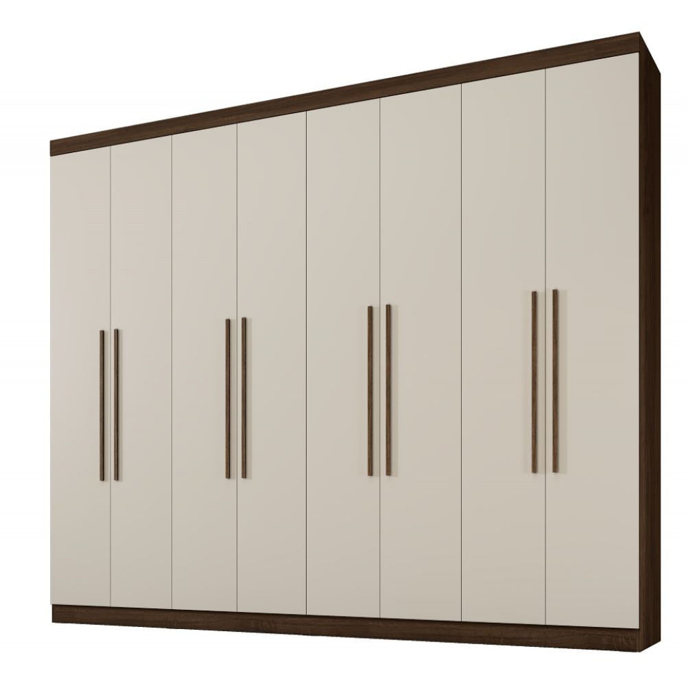 Roupeiro 8 Portas 4 Gavetas New Premium Benetil
