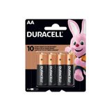 Pilhas Duracell Aa Alcalinas Com 4 Unidades