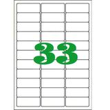 250 Folhas A4 Etiqueta Adesiva 33 Etiquetas Por Folha Similar Pimaco A4251