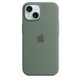 Capa Com Magsafe Para Iphone 15 Pro, Apple, Silicone, Verde-cipreste