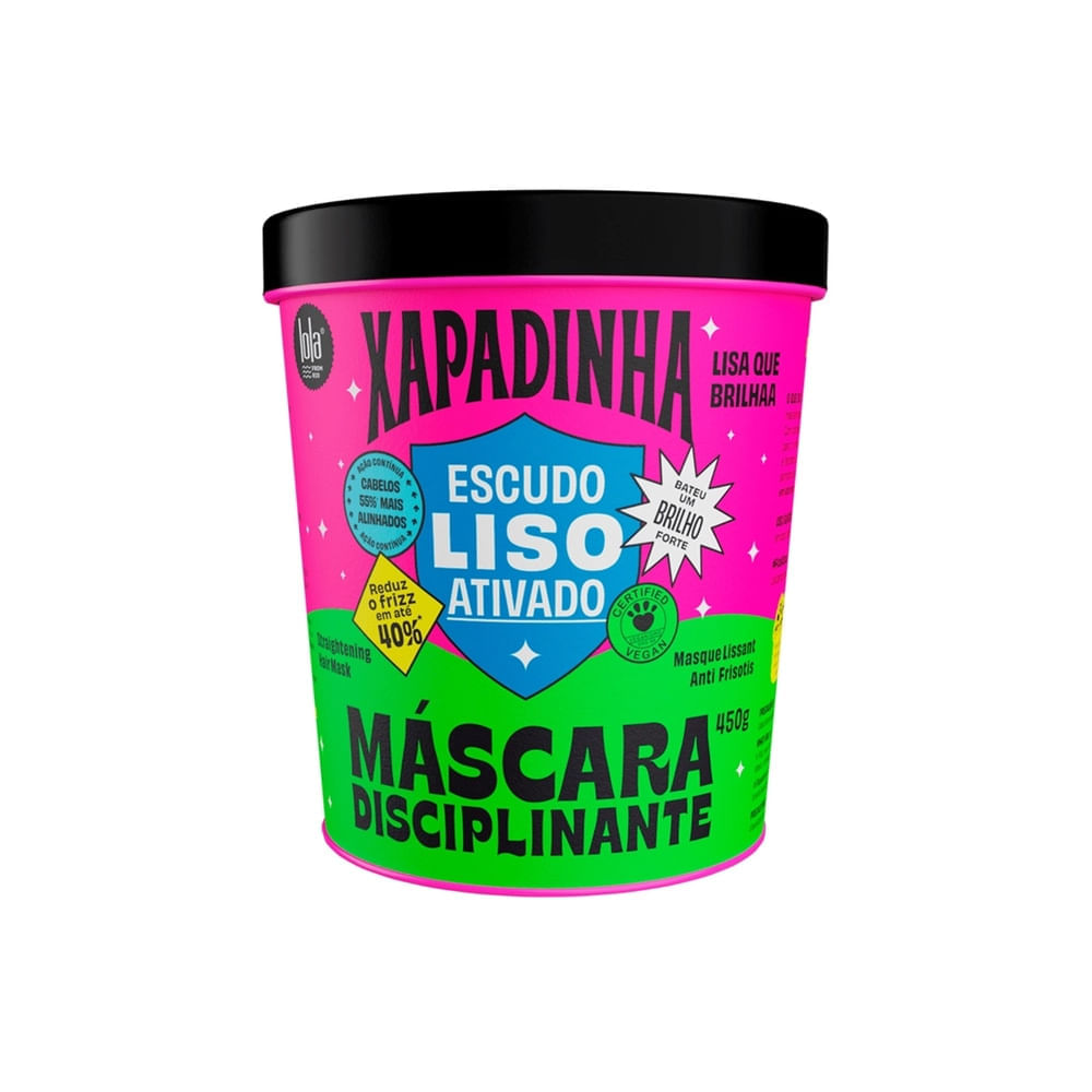 Máscara Capilar Lola Xapadinha Disciplinante 450g