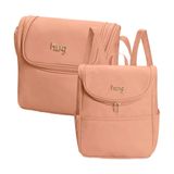 Kit 02 Peças Maternidade Classic Bolsa M e Mochila Hug 1.B3402.00 Bege