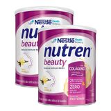 Kit 2 Nutren Beauty Vanilla Suplemento Alimentar 400g