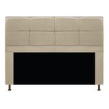 Cabeceira Munique 195cm King Size Corano Bege Adj Decor