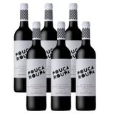 Kit 06 Unidades Vinho Pouca Roupa Tinto 750Ml