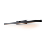 Arandela De Parede Led Prisma Preto 40cm 6w 3000k Spotline