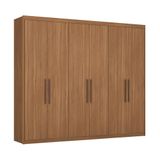 Guarda-roupas Casal 6 Portas 3 Gavetas Multimóveis Cr35195 Amêndola