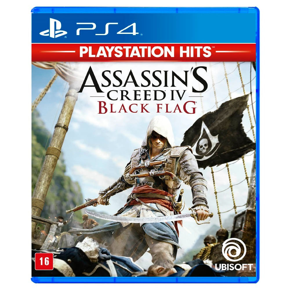 Imagem do produto Assassin’s Creed® IV Black Flag™ Hits PS4 - Físico em Carrefour