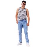 Calça Masculina Skinny Jeans Claro Lazúli