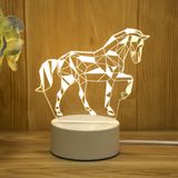 3d Cartoon Night Light, Led Bedside Lamp Diy Acrilic Gift