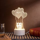 3d Cartoon Night Light, Led Bedside Lamp Diy Acrilic Gift