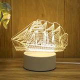 3d Cartoon Night Light, Led Bedside Lamp Diy Acrilic Gift