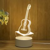 3d Cartoon Night Light, Led Bedside Lamp Diy Acrilic Gift