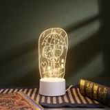 3d Cartoon Night Light, Led Bedside Lamp Diy Acrilic Gift