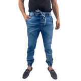 Calça Masculina Jogger Jeans Claro Lazúli