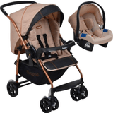 Carrinho De Bebê Travel System Burigotto Rio K - Mon Amour Ixcj4019pr45