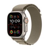 Apple Watch Ultra 2 Gps + Cellular  Caixa De Titânio De 49 Mm  Pulseira Loop Alpina Oliva  P (neutro Em Carbono)