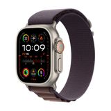 Apple Watch Ultra 2 Gps + Cellular  Caixa De Titânio De 49 Mm  Pulseira Loop Alpina Índigo  M (neutro Em Carbono)